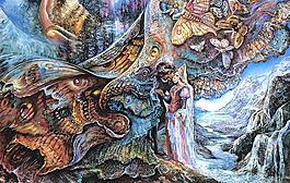 漂亮的欧美手绘插画图片