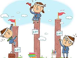 卡通学生图片
