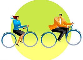 卡通商务人物图片