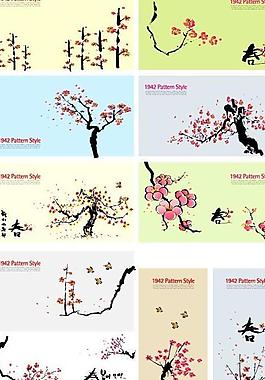 时尚花纹 梦幻花纹图片