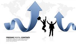 公司业绩 插画图片