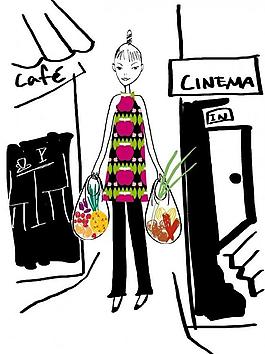 卡通女性人物漫画图片