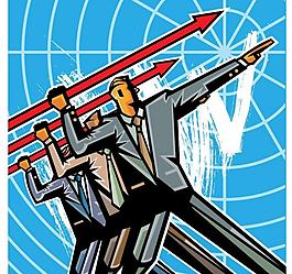 卡通商务人物图片