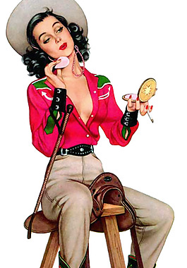 复古欧美美女图片