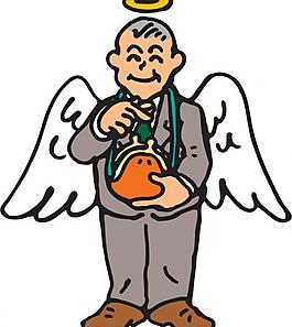 金融商业人物漫画图片