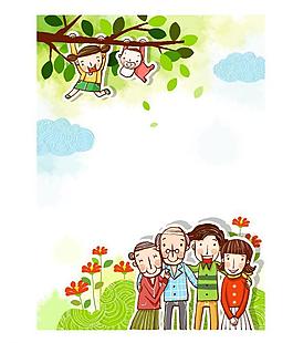 全家合影图片