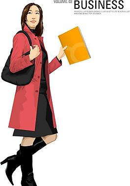 职业女性图片