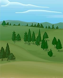 春天里的山丘图片