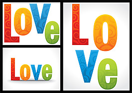 love字体设计