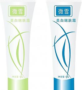 洗面奶素材图片