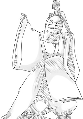 线描图片素材 古代人物