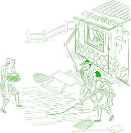 线描画