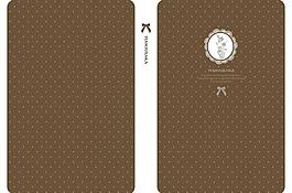 简约本子封面图片