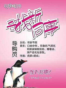 导购招聘图片