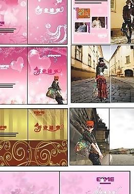 梦幻 花纹 珍珠 美女 欧美 欧洲图片