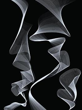 动感线条科技矢量背景图片