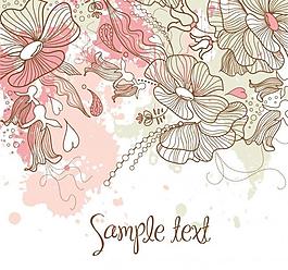 古典花纹花边底纹图片