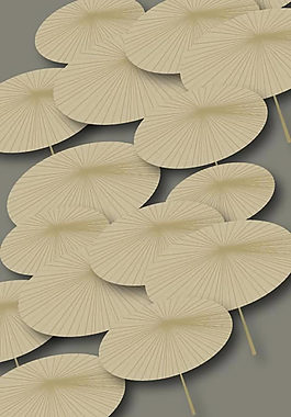 灰色纸伞矢量图