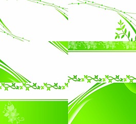 绿色名片 psd名片