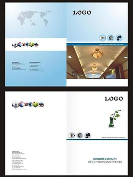 led灯画册封面图片