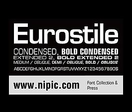eurostile系列字体下载图片