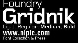 foundry gridnik系列字体下载图片