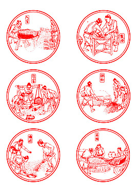 酿酒步骤图 分层