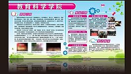 学院展板图片