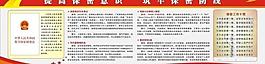 保密展板图片