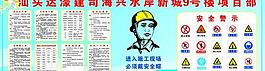 工地展板图片