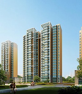 住宅建筑设计效果图