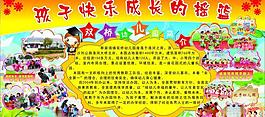 幼儿园展板图片