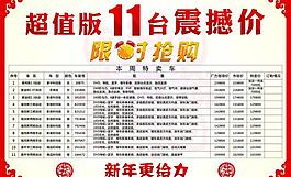 福特海报 展板广告图片
