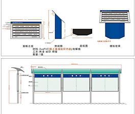 楼层索引展板设计图片