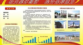 农村党建展板图片