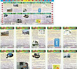 农村沼气科普展板图片