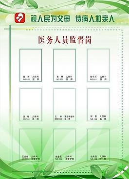 医院形象展板图片