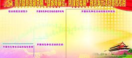 党政活动展板图片