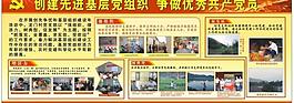 党建宣传栏展板图片