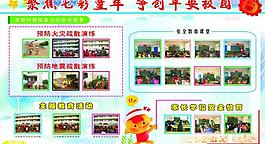 学校安全教育展板图片