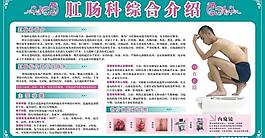 肛肠科展板设计图片