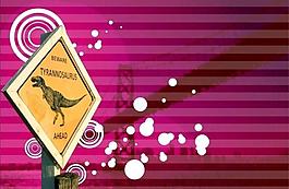 科技文化背景展板图片