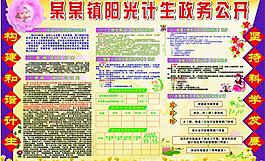 计划生育展板图片