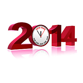 新年2014设计素材