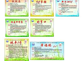 曽药包装标签展板图片