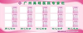 医院专家栏医生简介图片