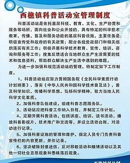 科普管理制度图片