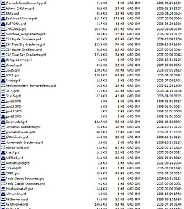 PS颜色的6000种渐变
