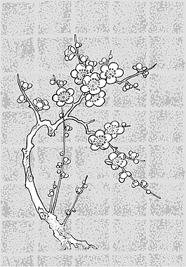 花卉图案底纹