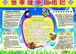 冬季健康宣传栏图片